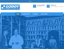 Tablet Screenshot of farmaciagodoy.com